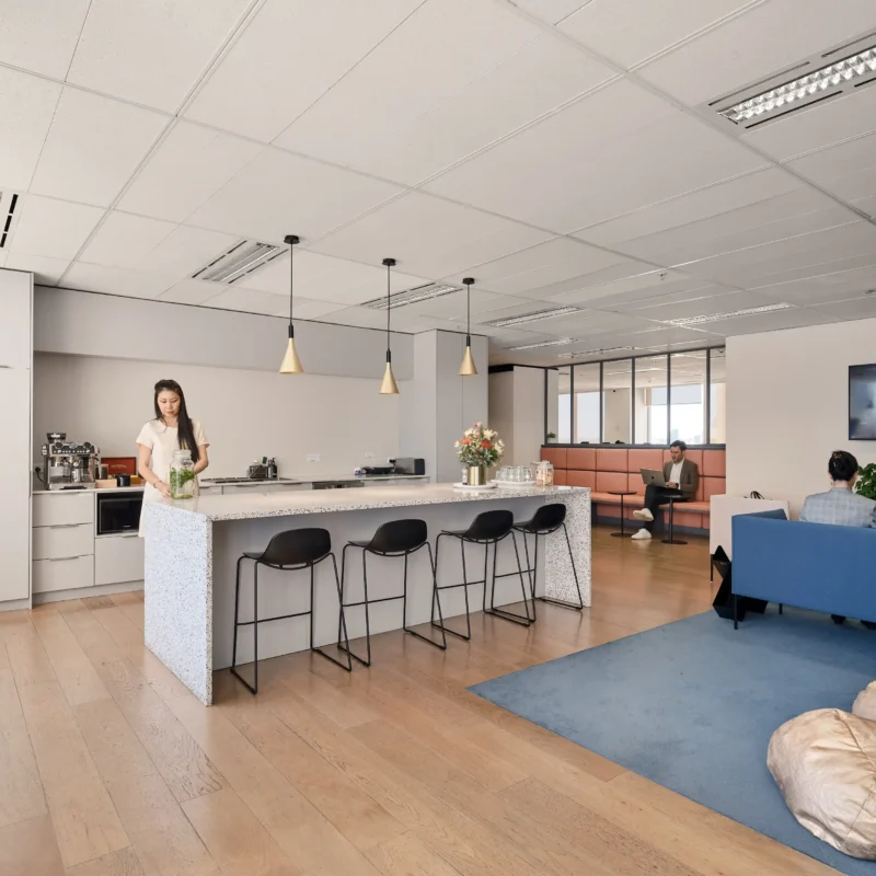 Flexible workspaces in Victoria by Cubes.Co – modern office and coworking design