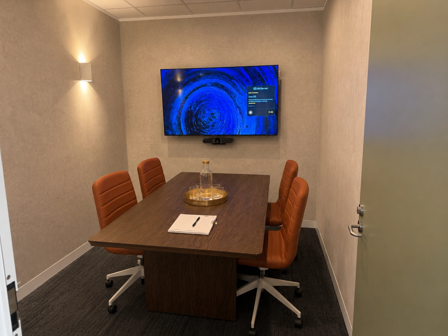 4-seat-meeting-room-100-king-william-adelaide-cbd 4 seat meeting room at 100 King William Street, Adelaide CBD
