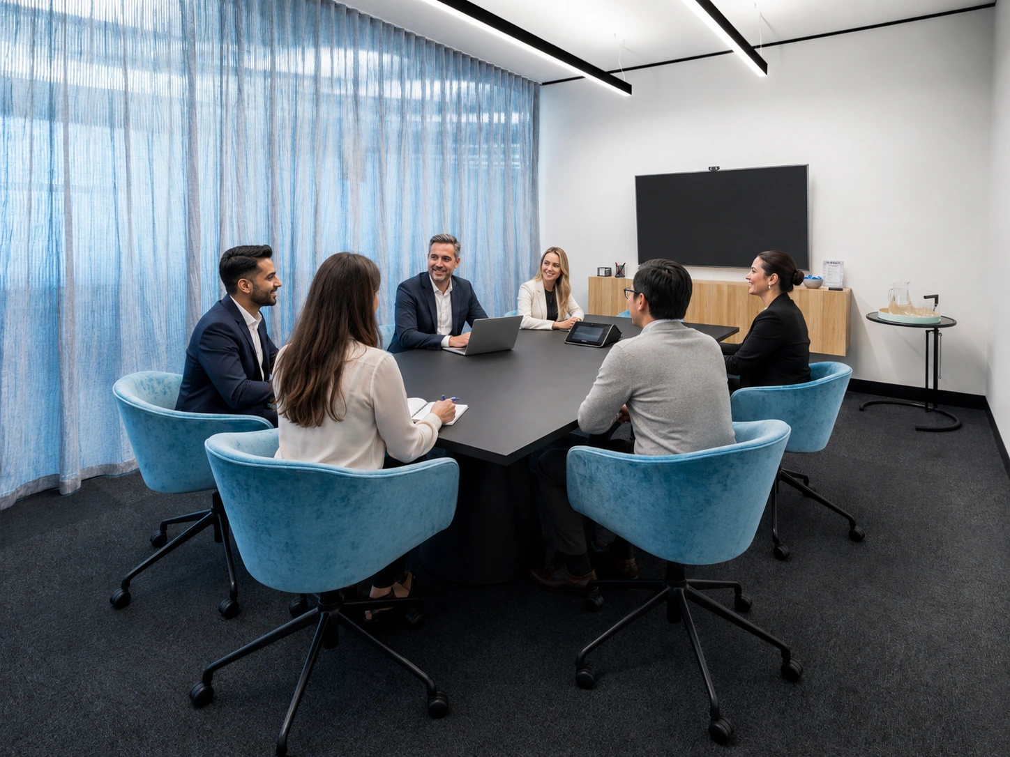 Meeting rooms at 607 Bourke St by CorporateCubes.Co for professional Melbourne meetings, workshops and presentations.