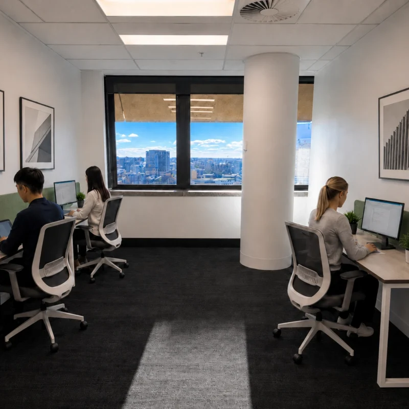 Serviced private offices for hybrid work teams in Australia